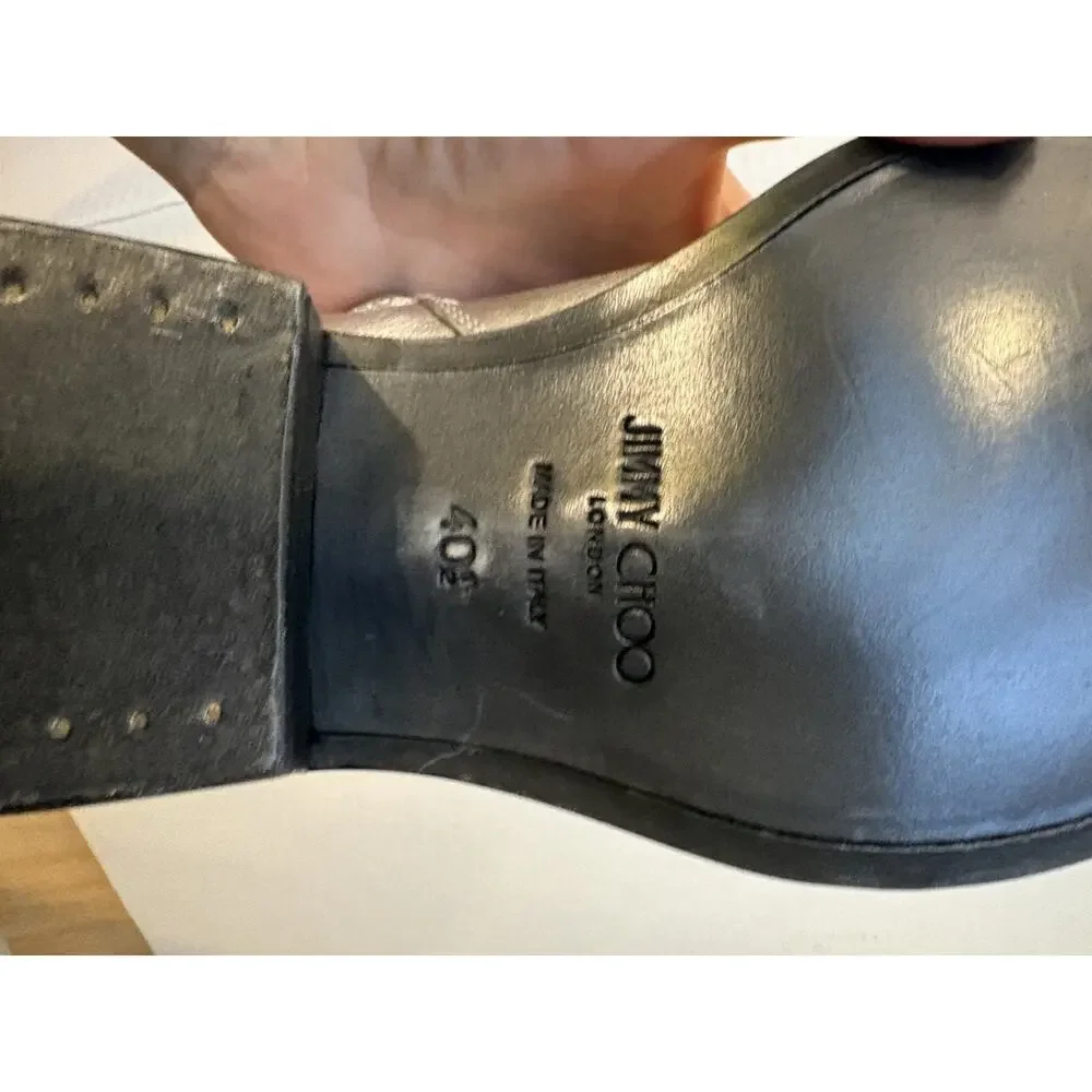Men's Silver Metallic Ankle Boots - Stylish Zip Chelsea